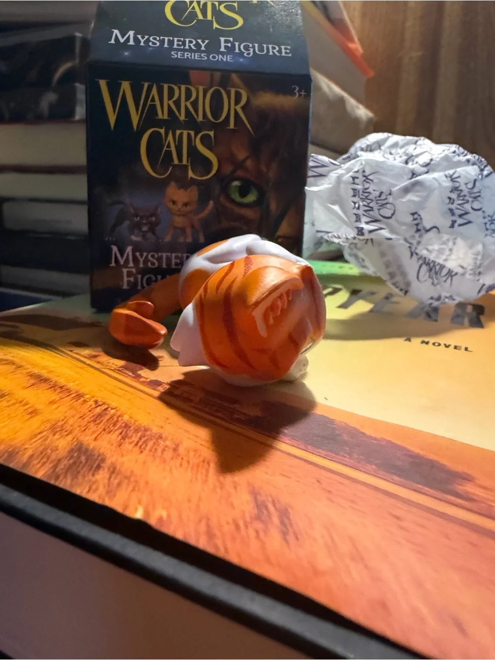 Warrior Cats Mystery Figure - Brightheart - Orange & White Calico Cat